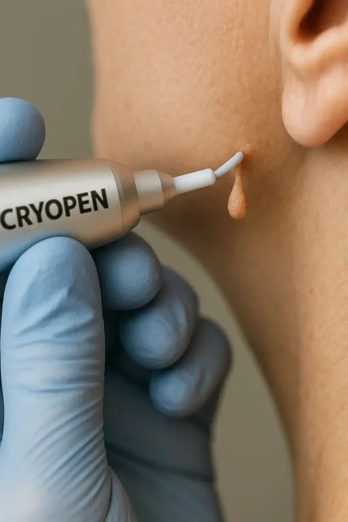 Cryopen for skin tags removal Leyton Marshes speak to our team today!