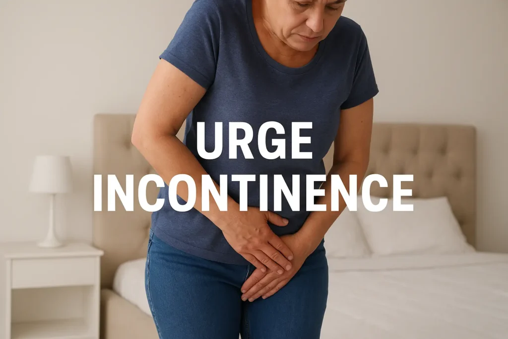 how to manage urge incontinence Leyton Marshes symptoms