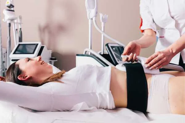 woman having body sculpting to help improve her body image and her mental health Leyton Marshes